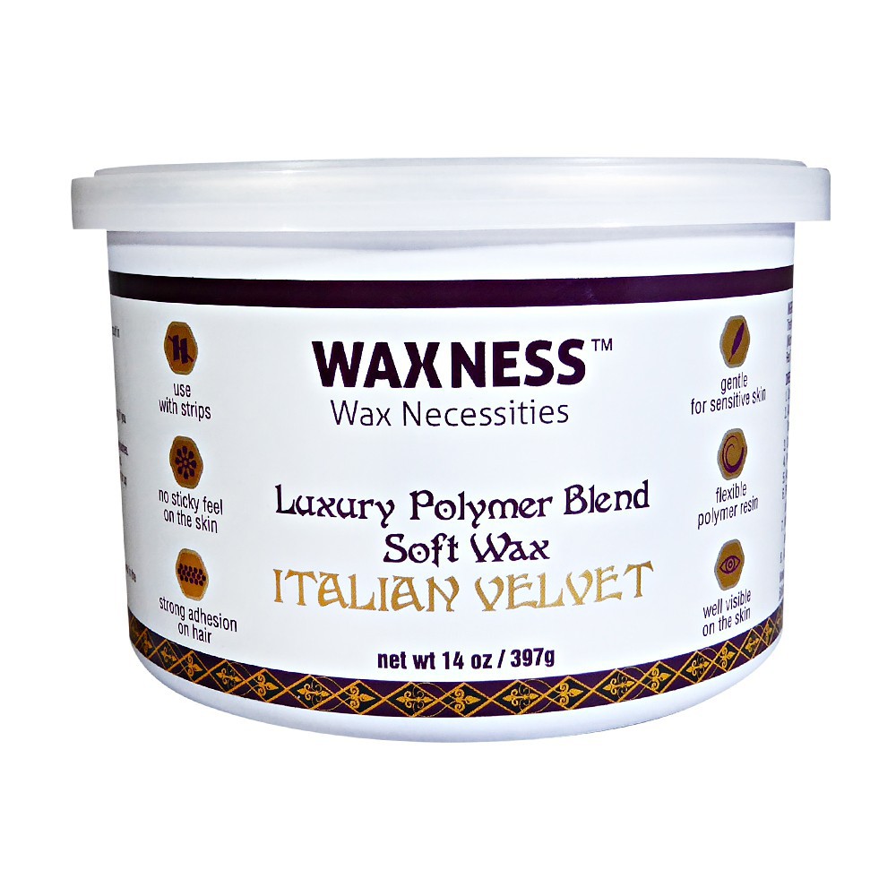 Waxness Polymer Blend Luxury Italian Velvet Soft Wax Tin 14 oz / 397 g