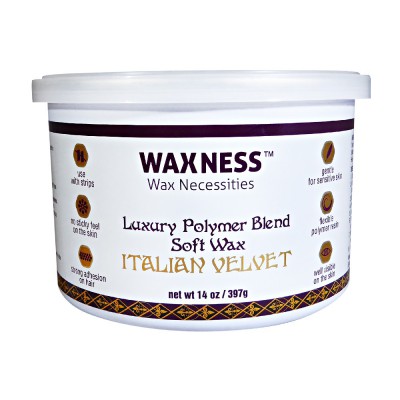 Polymer Blend Luxury Italian Velvet Soft Wax Tin 14 oz / 397 g