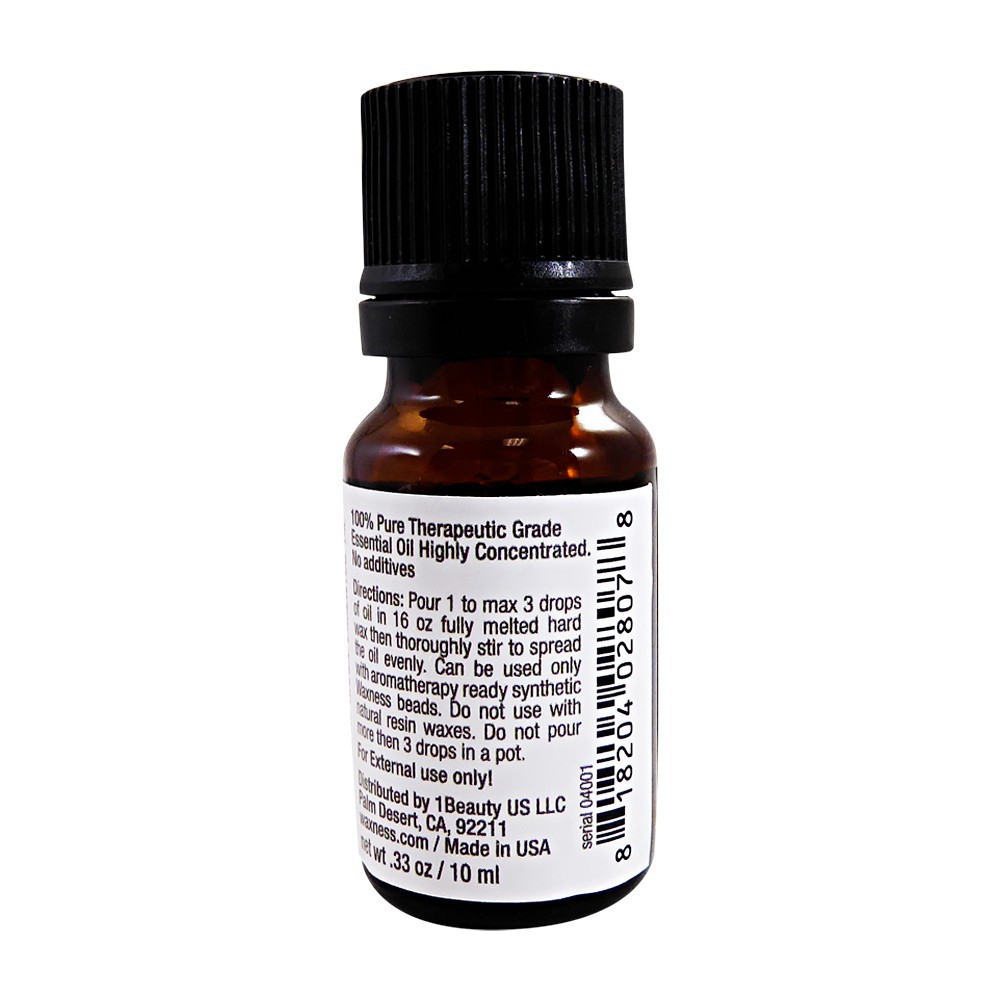 Waxness Aromatheraphy Waxing Essential Oil Lemon  .33 oz / 10 ml