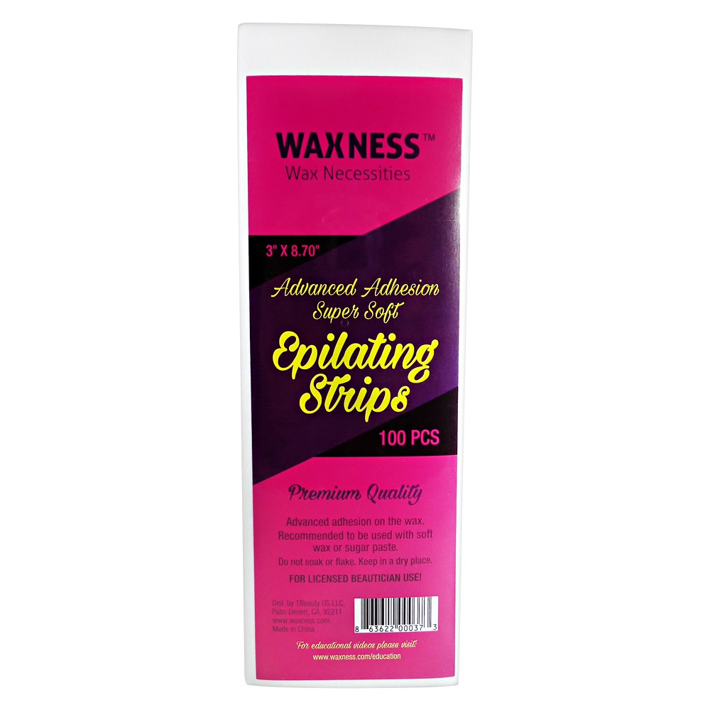 Waxness Premium Quality Non Woven Epilating Strips 3 x 8.70 “  100 pcs