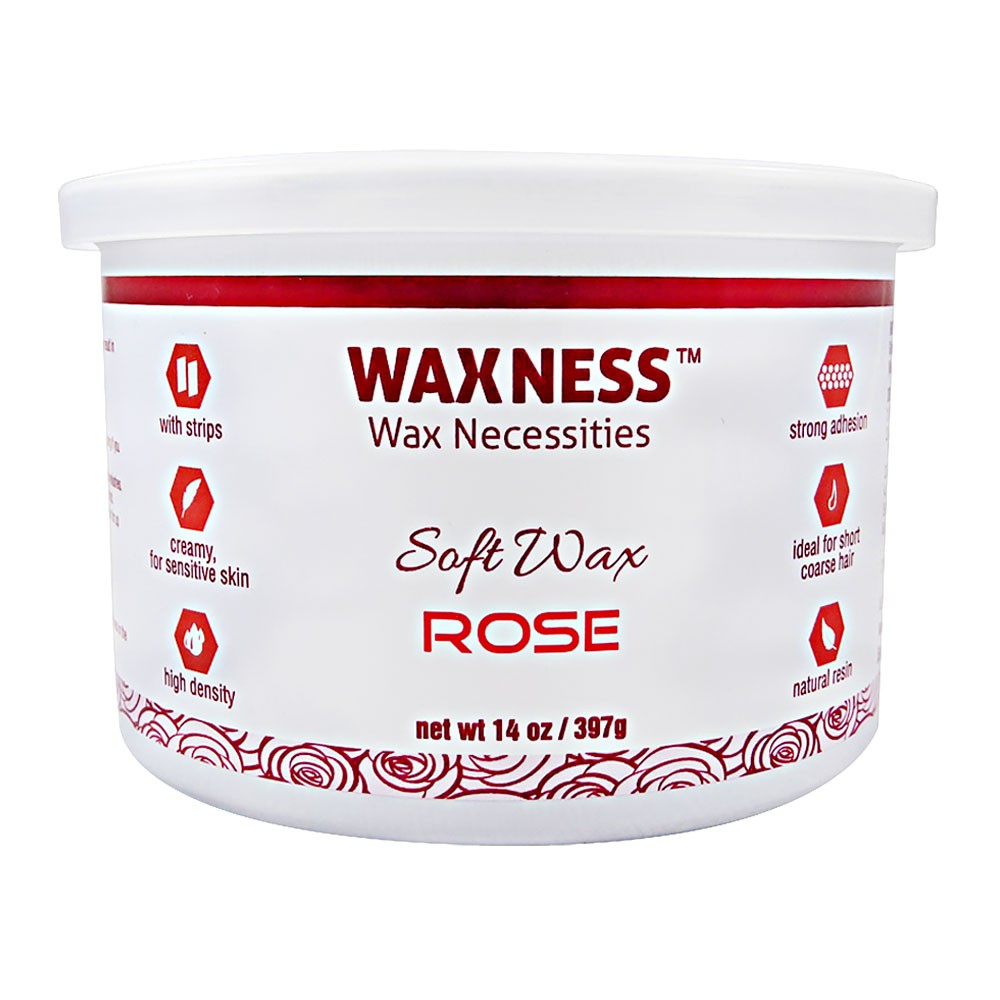 Waxness Rose Soft Wax 14 Oz / 397 G