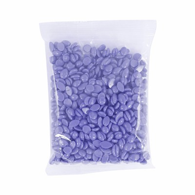 Polymer Blend Premium Luxury Face Hard Wax Beads with Lavender Oil 3.5 OZ / 100 G