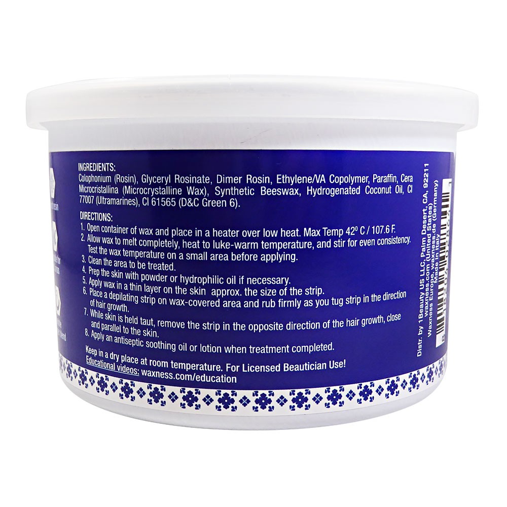 Waxness Blue Professional Hard Wax Tin 14 oz / 397 g