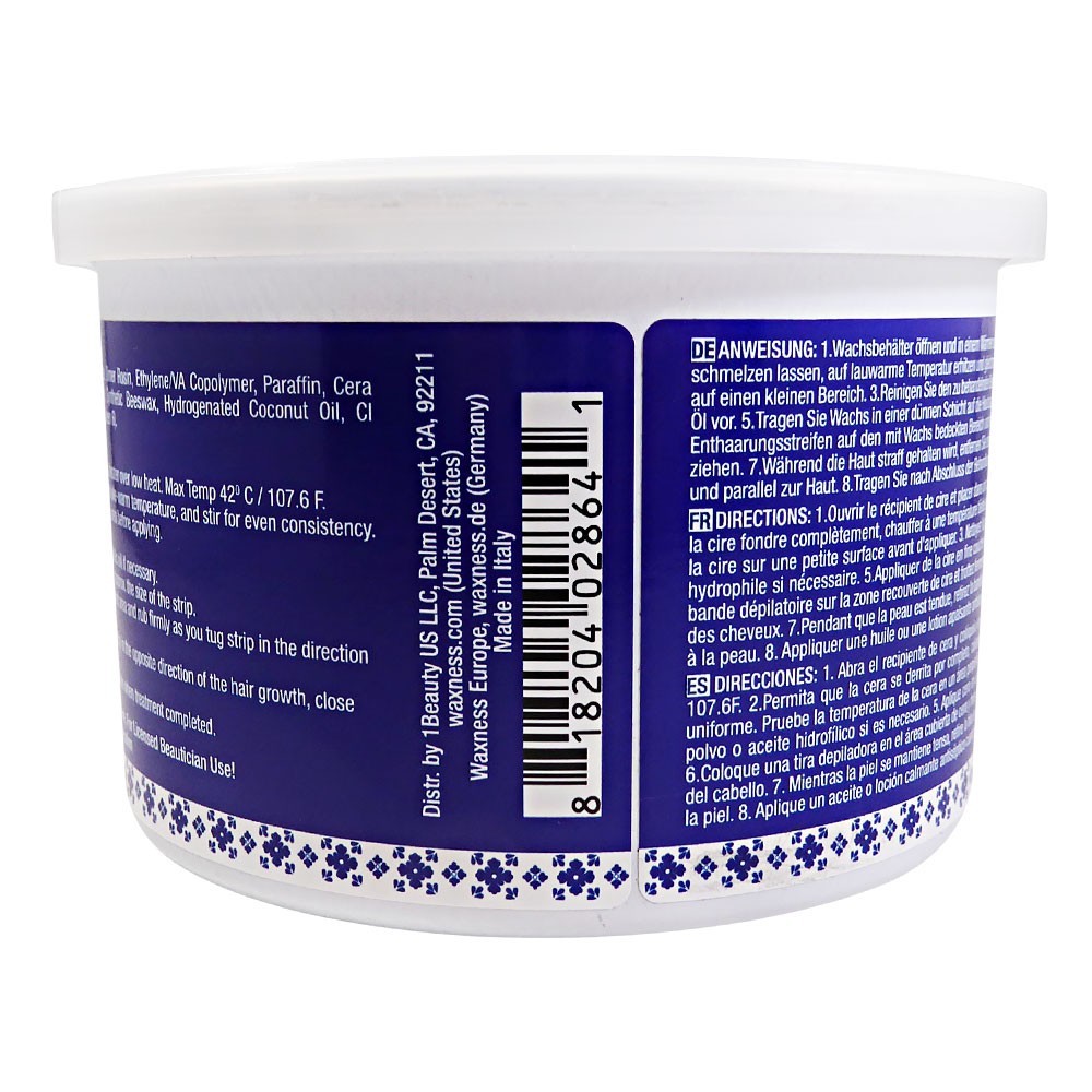 Waxness Blue Professional Hard Wax Tin 14 oz / 397 g