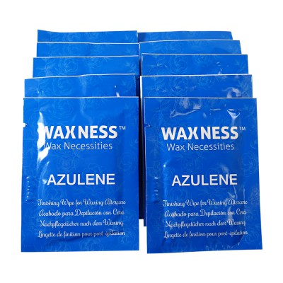 Wax at Home Azulene After Waxing Finishing Wipes pack of 10