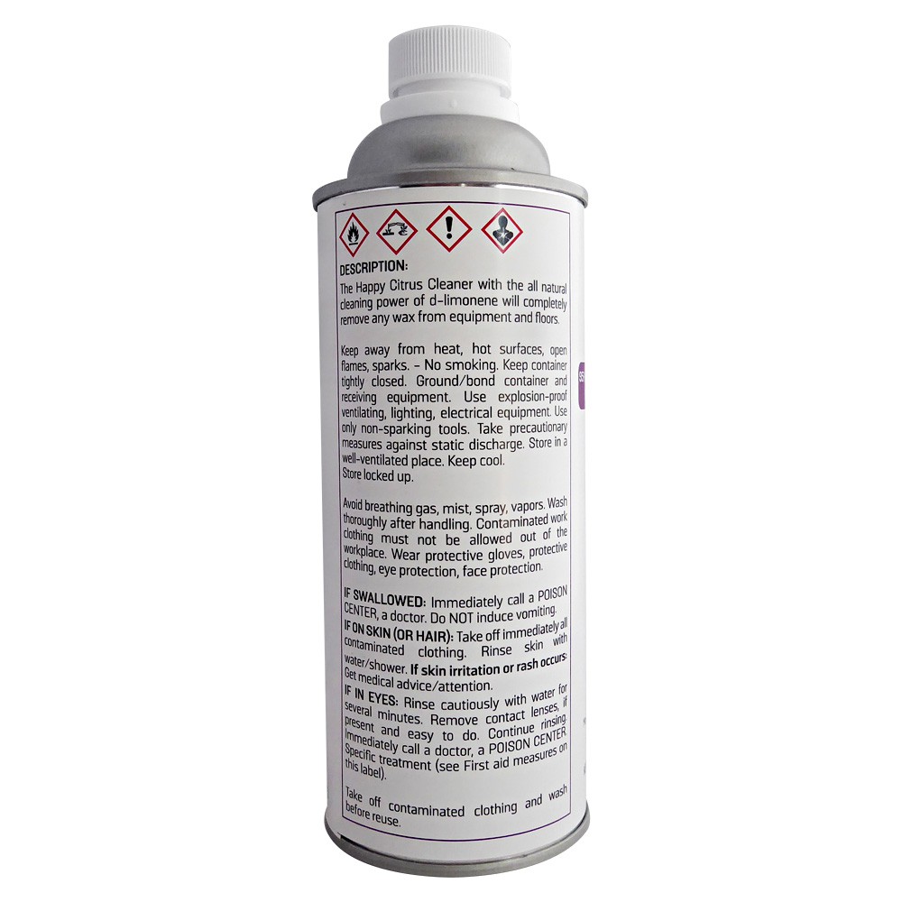 Waxness Citrus Solvent Cleaner 95% Natural D- Limonene 16 oz / 500 ml