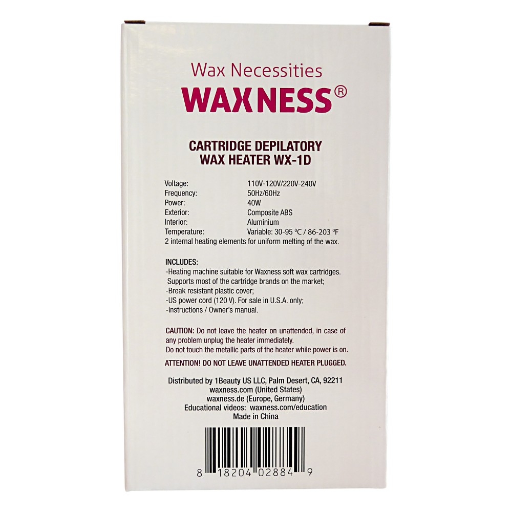 Waxness Cartridge Heater with Detachable Base and Variable Temperature WX-1D