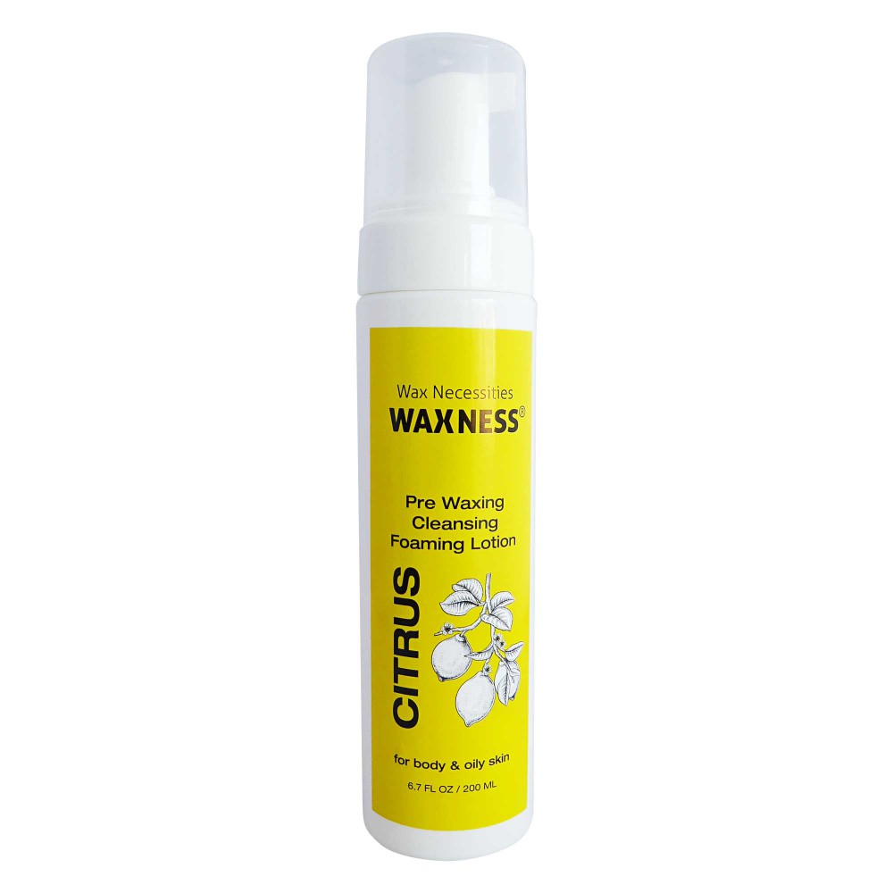 Waxness Pre Waxing Cleansing Foaming Lotion 6.7 fl oz 200 ml