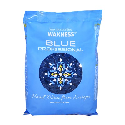 Blue Professional Hard Wax Beads  1.1 lb / 0.5 kg