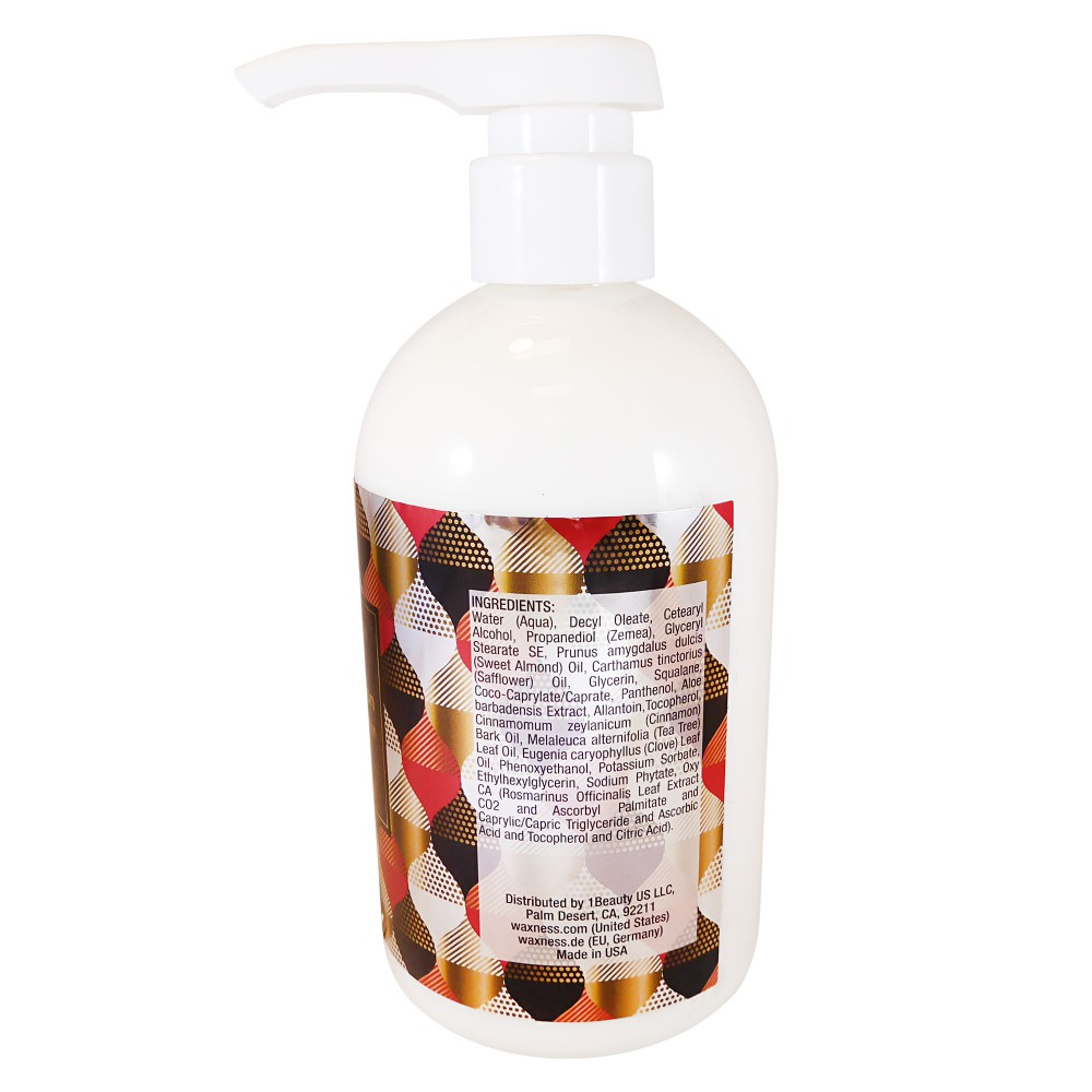 Waxness Dr. Bump Hand and Body Lotion with Tea Tree and Spiced Cinnamon Holiday Edition 16 fl oz 480 ml