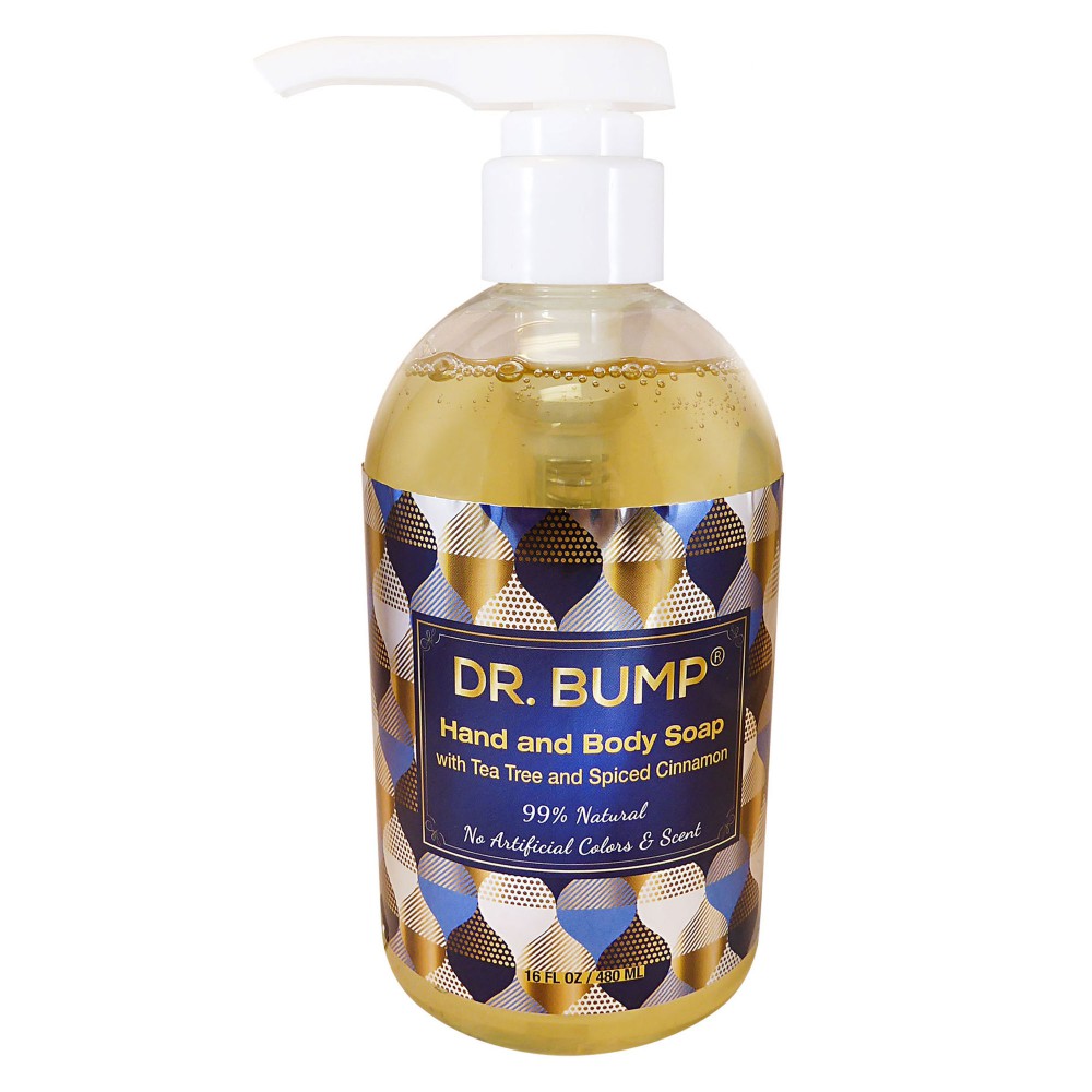 Waxness Dr. Bump Hand and Body Soap and Lotion Kit with Tea Tree and Spiced Cinnamon Holiday Edition 2 X 16 fl oz 480 ml