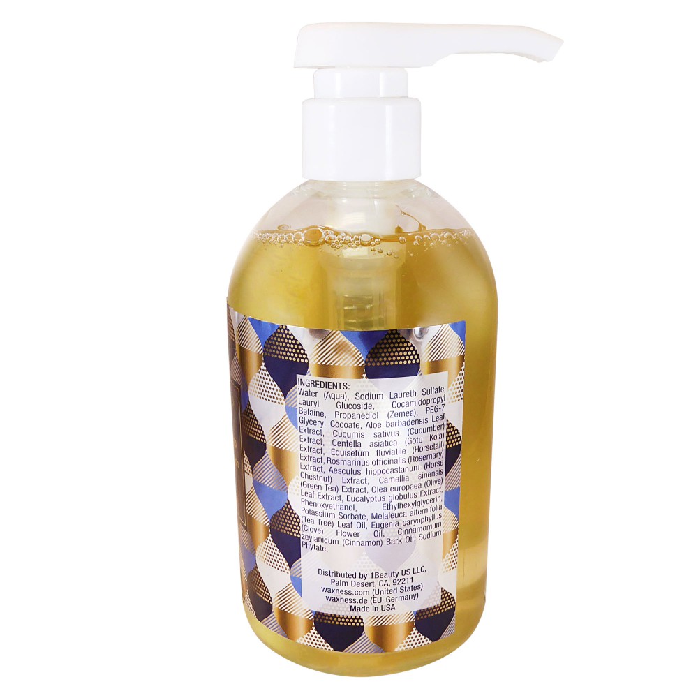 Waxness Dr. Bump Hand and Body Soap and Lotion Kit with Tea Tree and Spiced Cinnamon Holiday Edition 2 X 16 fl oz 480 ml