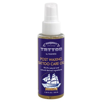 Barbero Grooming Post Waxing Tattoo Care Oil by Waxness 3.38 fl oz