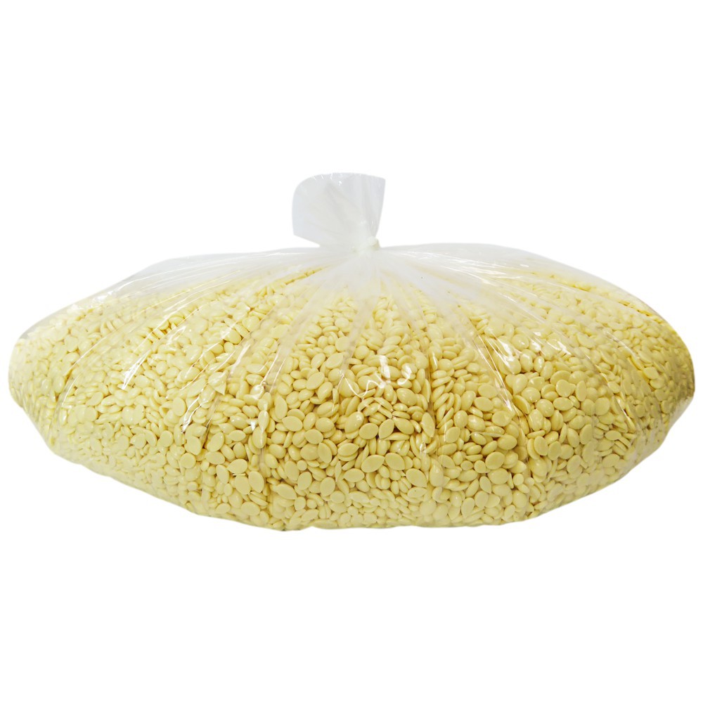 Waxness Hard Wax Beads White Chocolate Bulk 22 lb / 10 kg