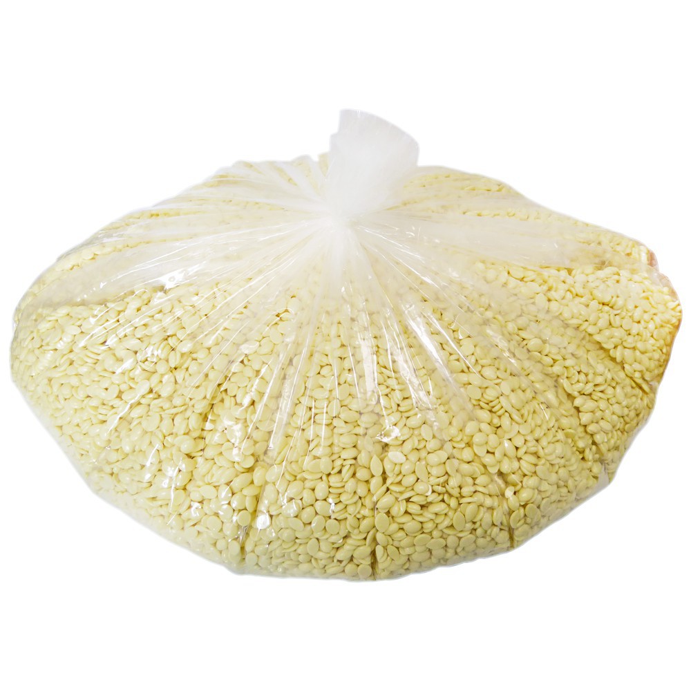 Waxness Hard Wax Beads White Chocolate Bulk 22 lb / 10 kg