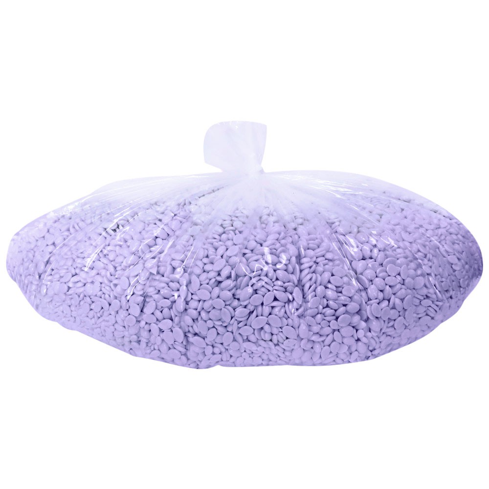 Waxness Polymer Blend Premium Luxury Face Hard Wax Beads with Lavender Oil Bulk 20 lb / 9.07 kg