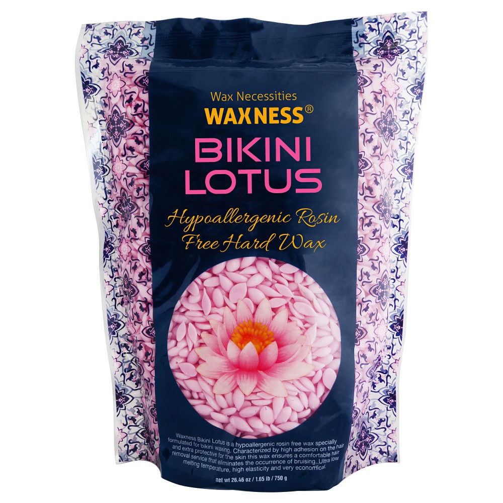 Waxness Premium Luxury Bikini Lotus Hard Wax Beads 1.65 lb / 750g