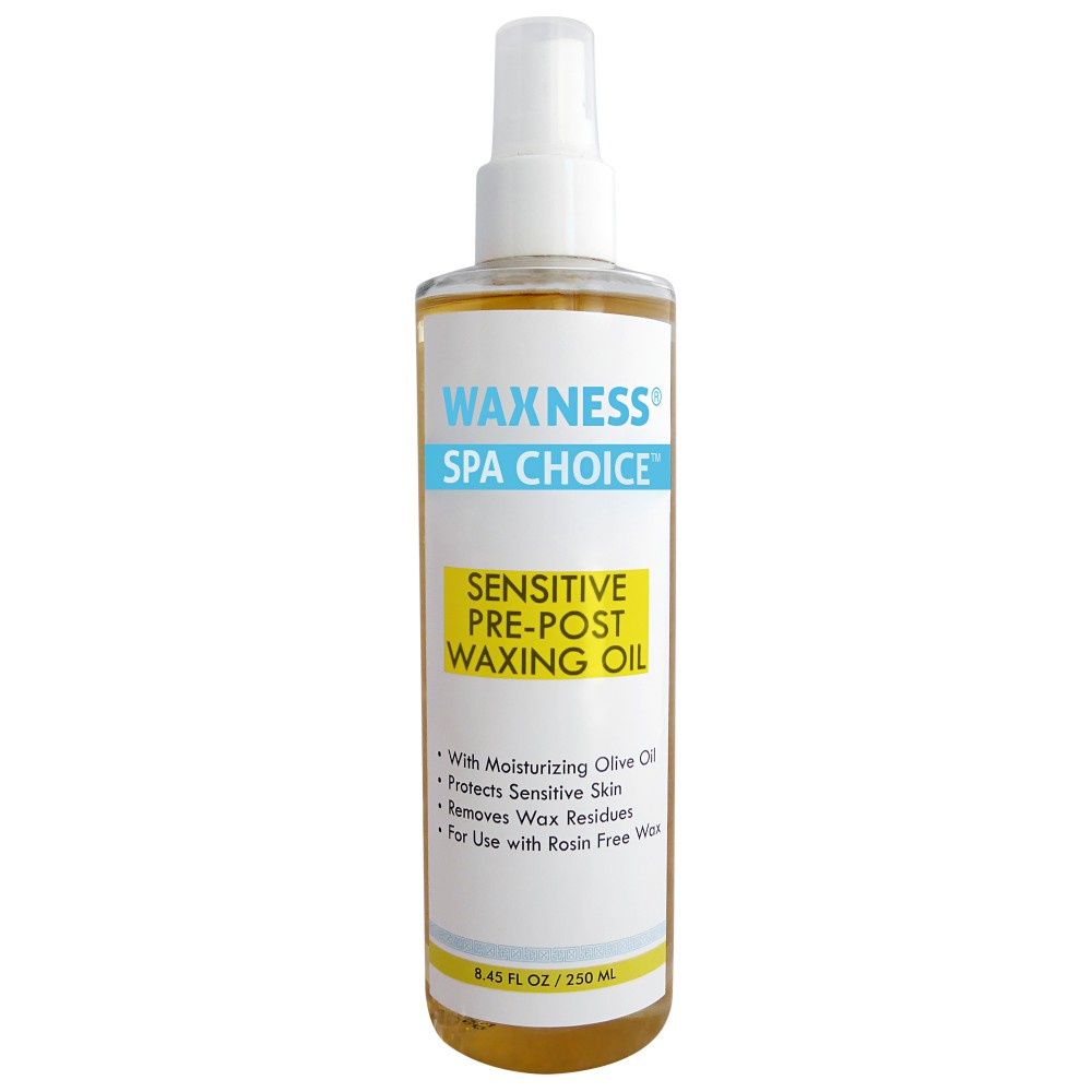 Waxness Sensitive Skin Pre-Post Waxing Oil 8.45 fl oz / 250 ml