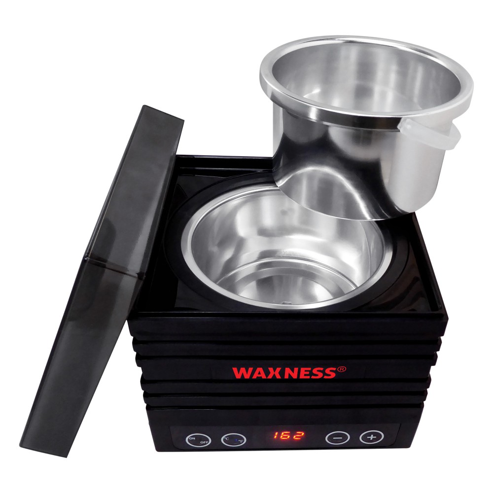 Waxness Wax Warmer W-CUBE Black D 16 oz