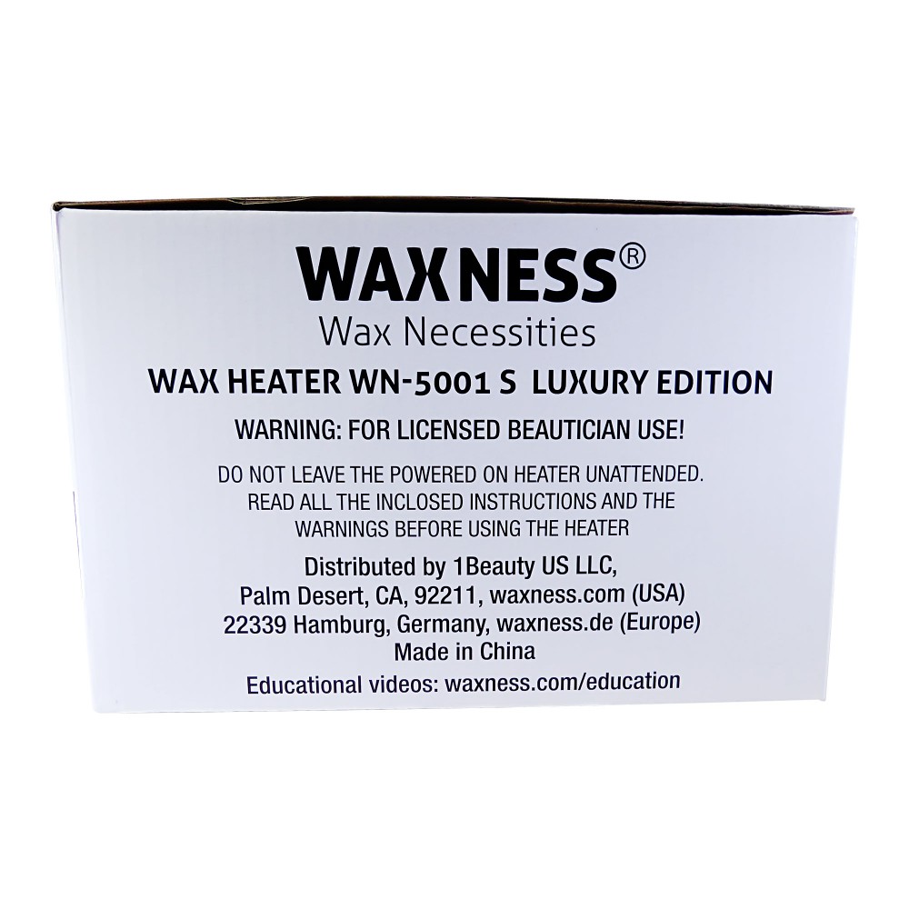 Waxness Single Wax Heater WN-5001L Luxury Edition Holds 16 Oz