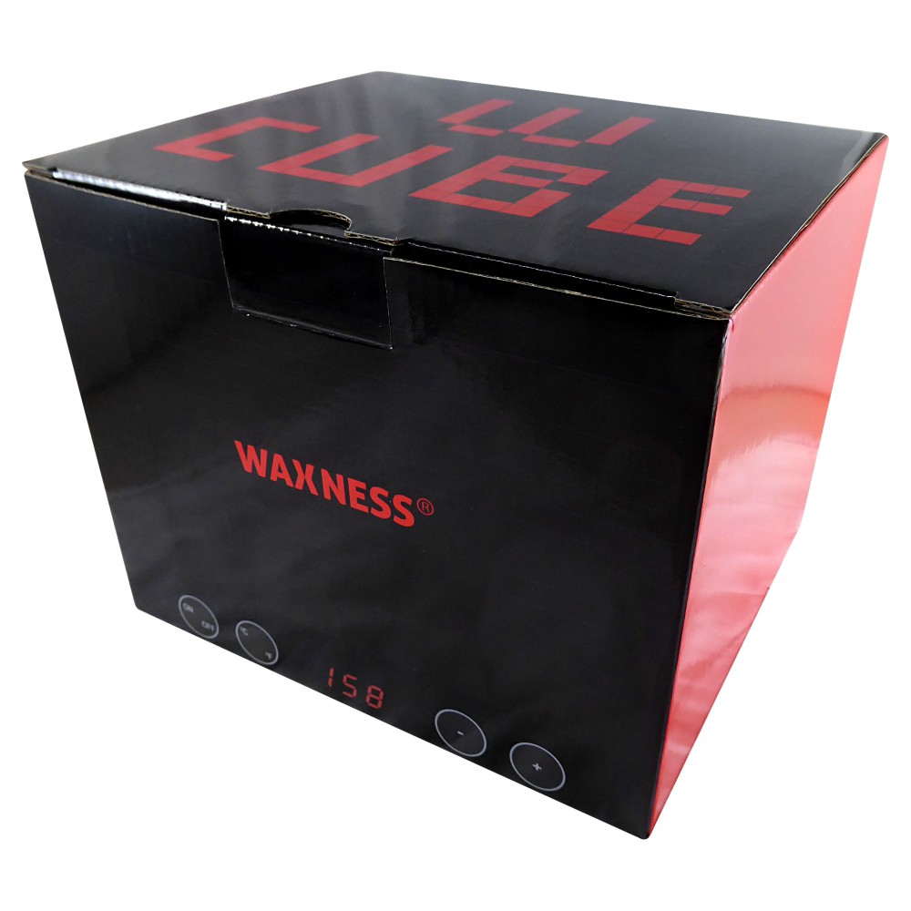 Waxness Wax Warmer W-CUBE Black D 16 oz