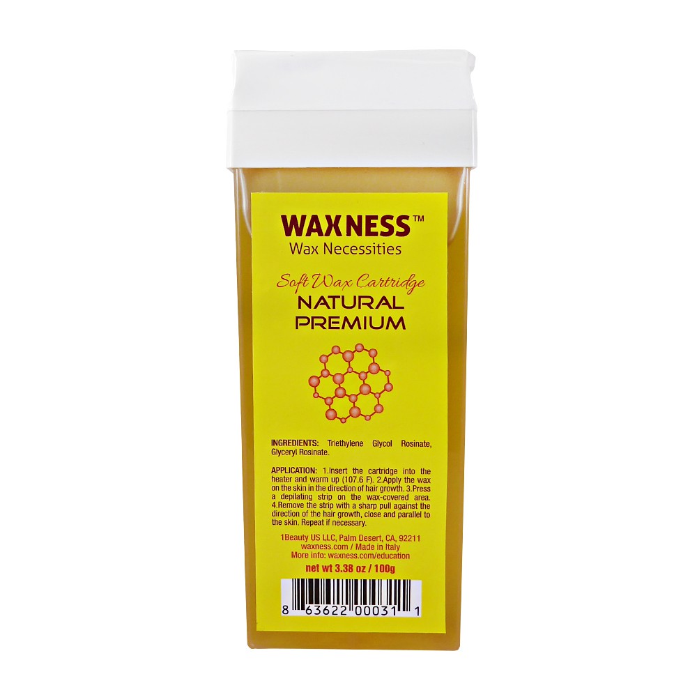 Waxness Soft Wax Cartridge - Set of 4 Cartridges (4 x 3.38 oz / 100 g)