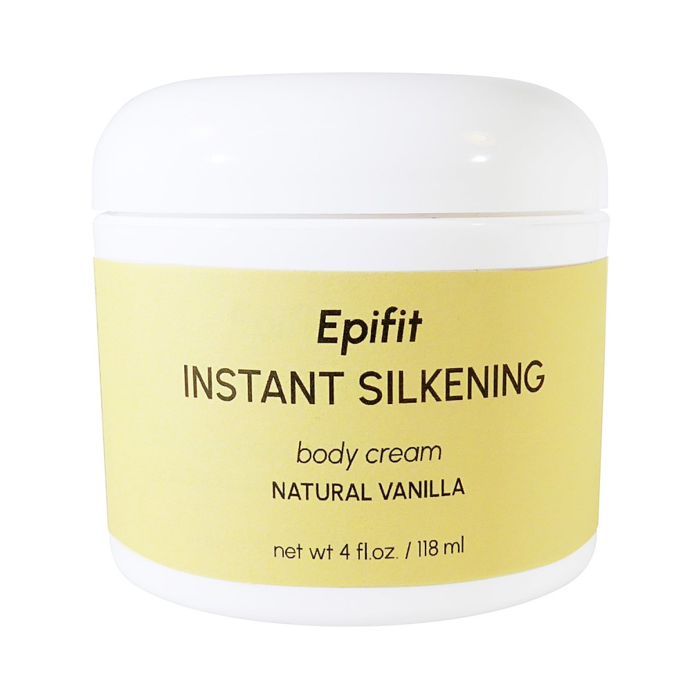 Epifit Instant Silkening Body Cream with Natural Vanilla 4 oz 118 ml