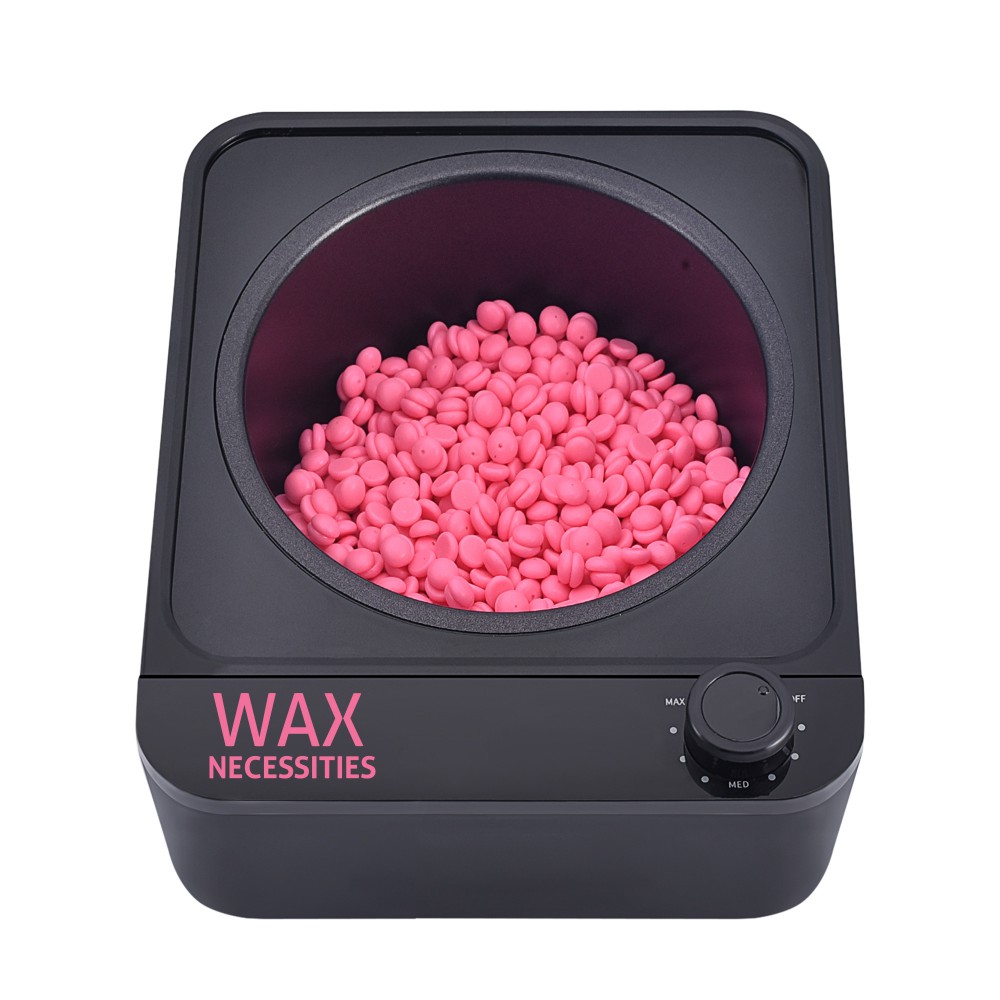 Waxness Wax Necessities Hard Wax Beads Heater WN-200 Black Holds 1 lb