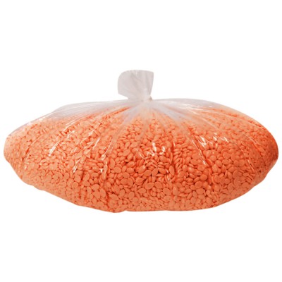 Premium Rosin Free Hard Wax Beads Tahitian Coral Bulk 22 lb / 10 kg