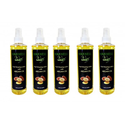 Post Waxing Argan Oil Lotion 8.45 oz / 250 ml Pack of 5