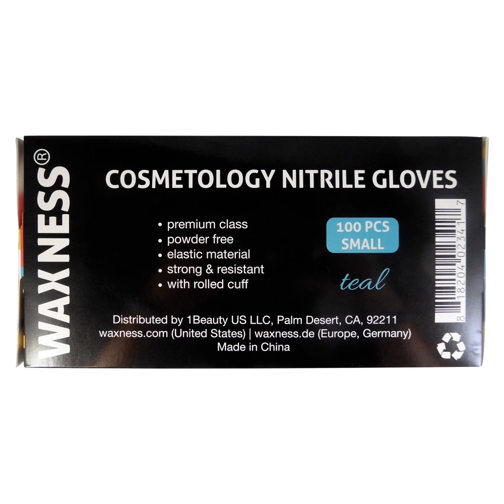 Cosmetology Nitrile Gloves Blue, Small, 100 pcs / box