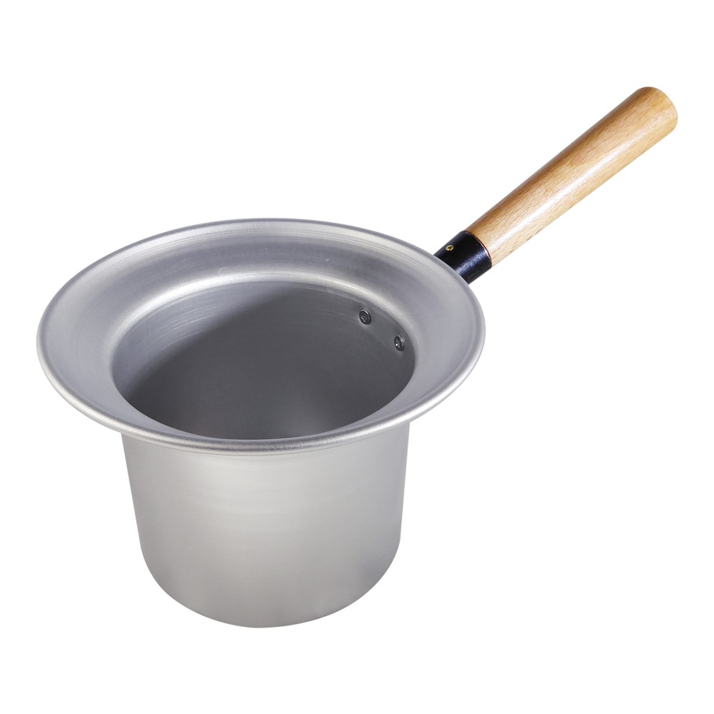 Waxness Aluminium Wax Pot  With Wooden Handle WX-P1