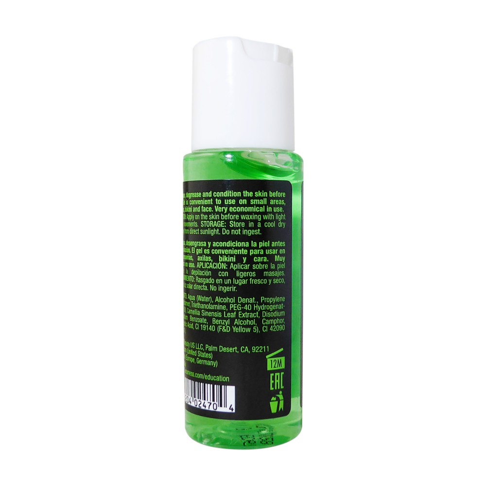 Waxness Pre Waxing Gel with Green Tea and Camphor 8.45 fl oz / 250 ml