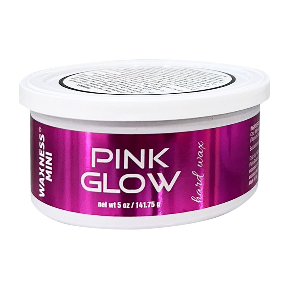 Hard Wax Pink Glow for Face & Eyebrows Mini Tin 5 oz / 141 g