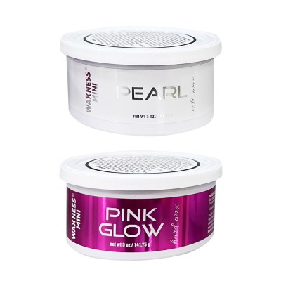 Hard & Soft Wax for Face & Eyebrows Mini Tin Kit 2 X 5 Oz / 141 G