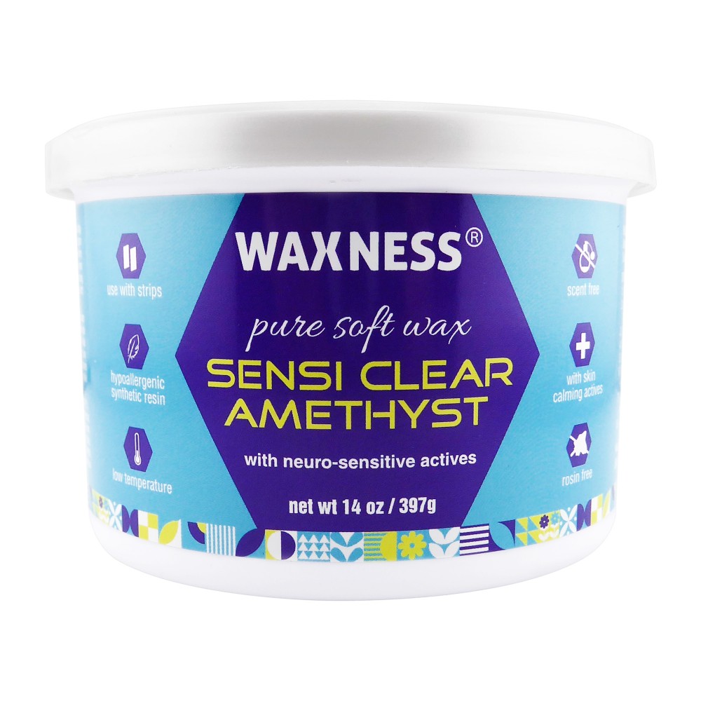 Sensi Clear Amethyst Soft Wax Tin 14 oz / 397g