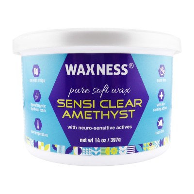 Sensi Clear Amethyst Soft Wax Tin 14 oz / 397 g