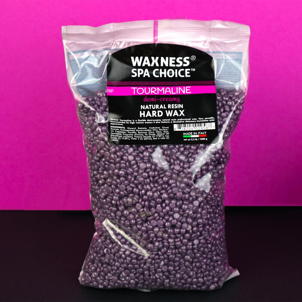 Waxness Spa Choice Metallic Tourmaline Demi Creamy Hard Wax Beads 2.2 lb / 1 kg