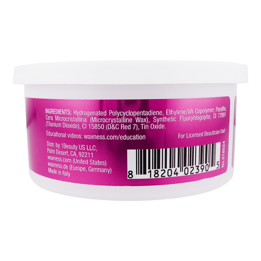 Hard Wax Pink Glow for Face & Eyebrows Mini Tin 5 oz / 141 g