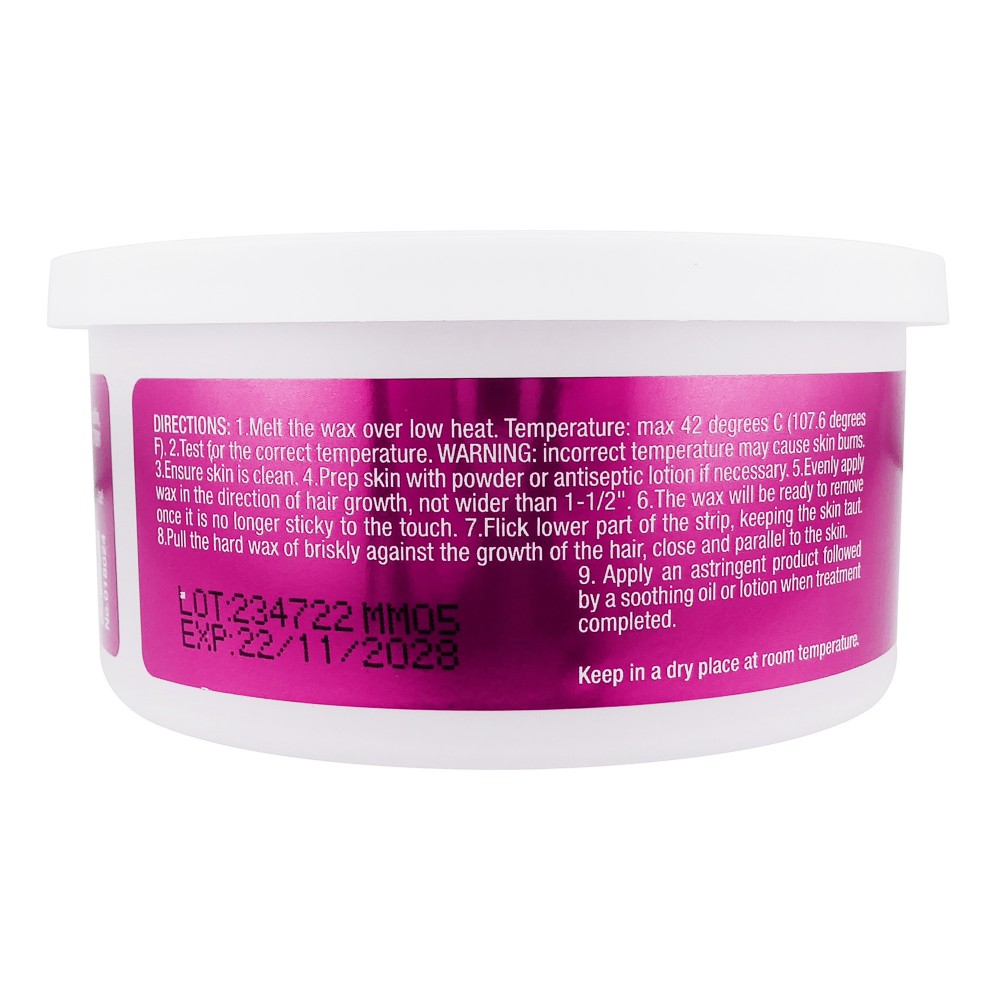 Hard Wax Pink Glow for Face & Eyebrows Mini Tin 5 oz / 141 g