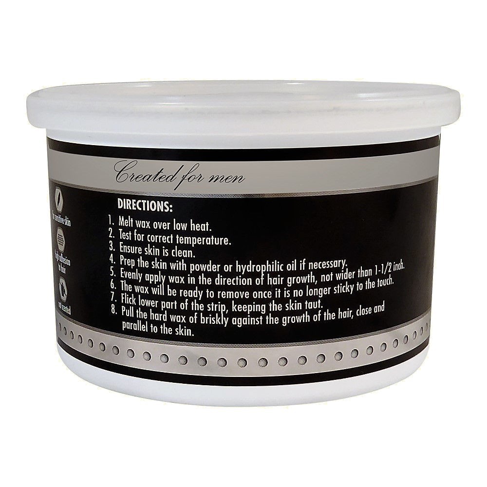 Waxness Barbero Hair Removal Hard Wax Tin Steel 14 oz / 397 g