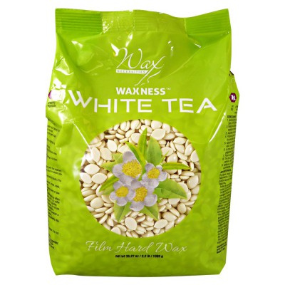 White Tea Cream Film Hard Wax Beads 2.2 LB / 35.27 OZ