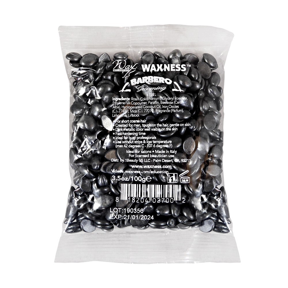 Waxness Barbero Steel Film Hard Wax Sample 3.5 oz / 100 g