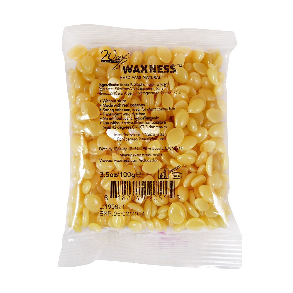 Waxness Natural Film Hard Wax Sample 3.5 OZ / 100 G