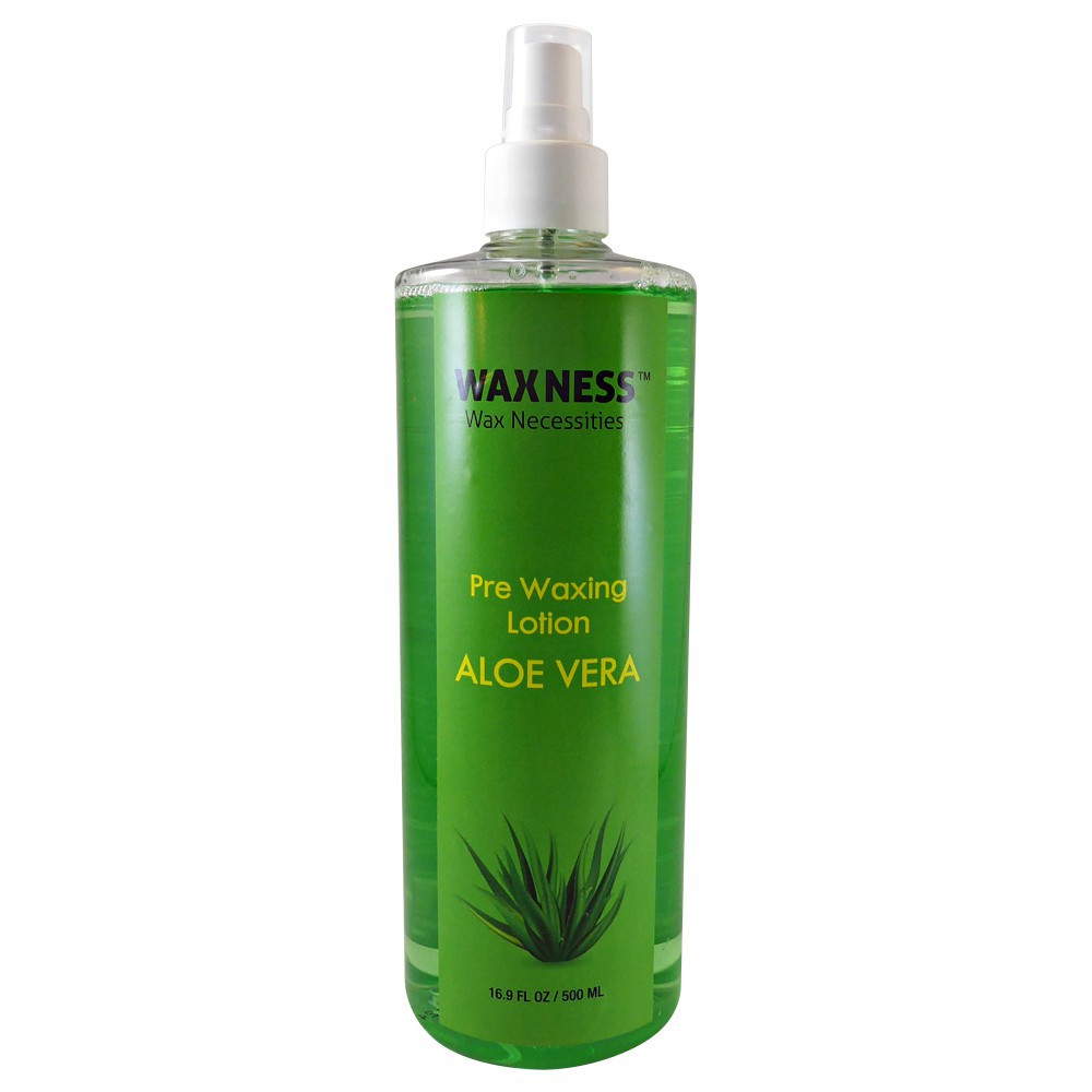 Waxness Pre Waxing Lotion with Natural Aloe Vera Extract 16.9 fl oz / 500 ml