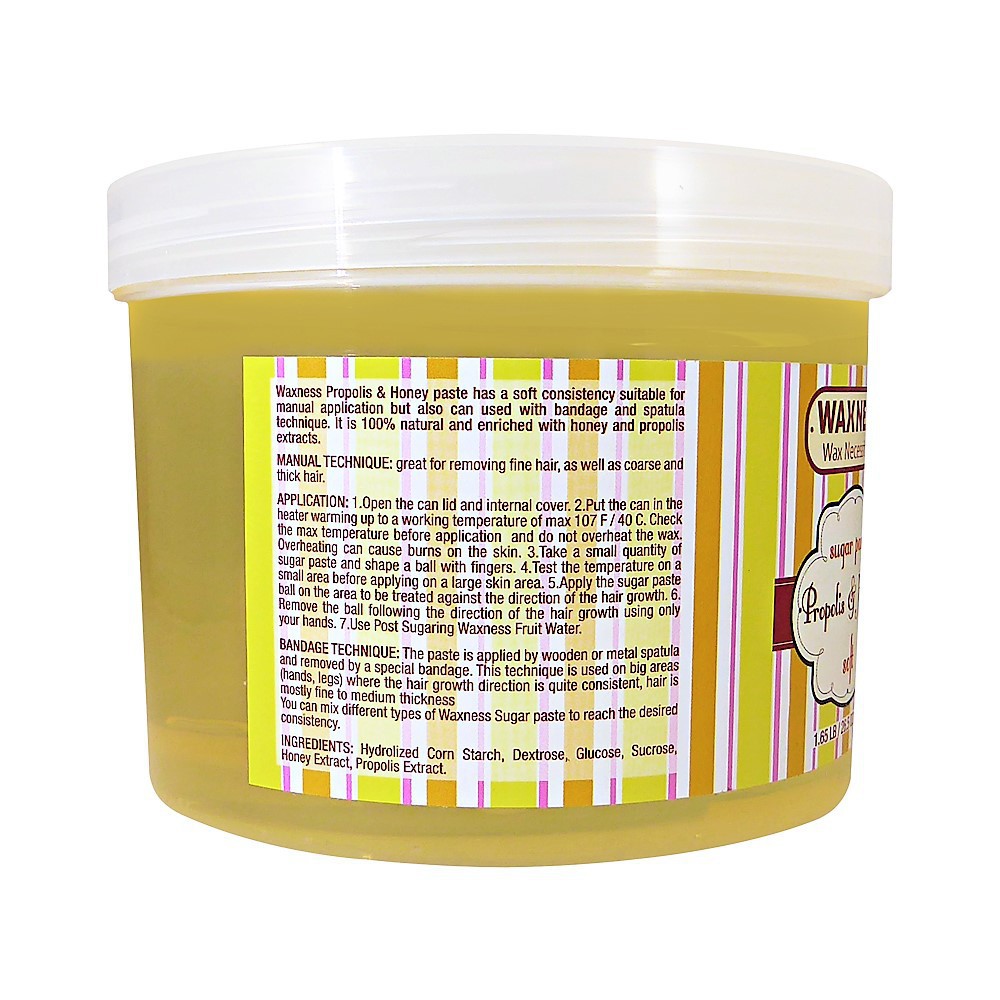 Waxness Soft Sugar Paste Honey and Propolis 1.65 lb / 750 g