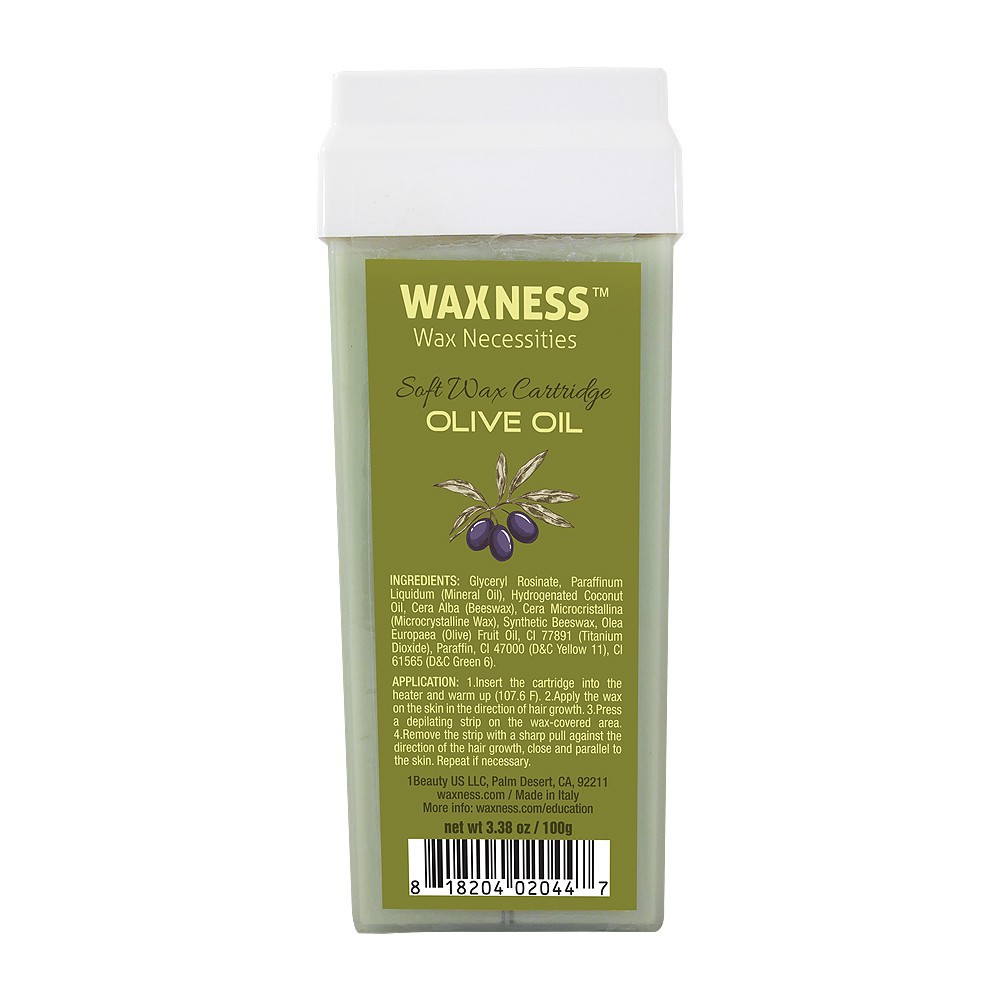 Waxness Olive Oil Soft Wax Cartridge 3.38 oz / 100 g