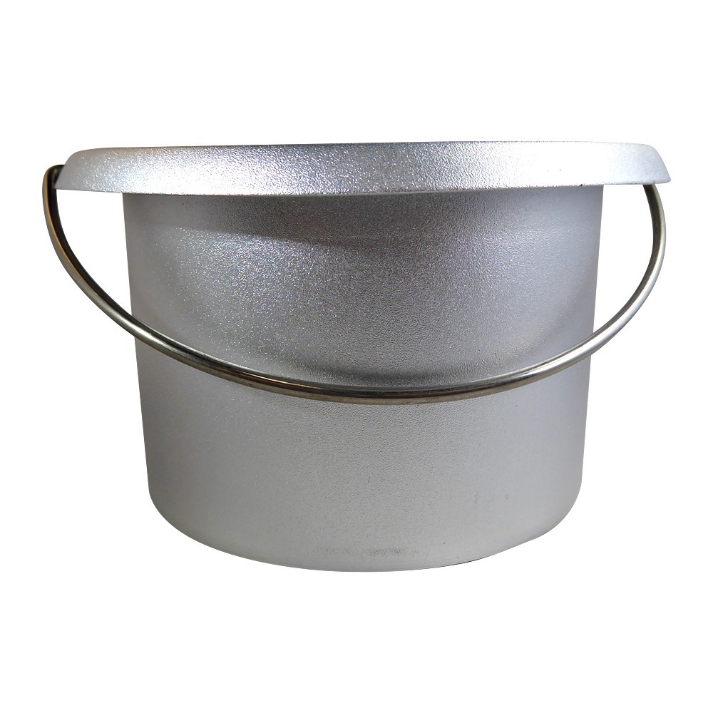 Empty Metal Pot for Wax holds 16 Oz