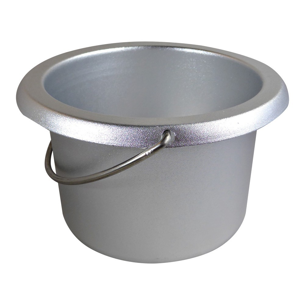 Empty Metal Pot for Wax holds 16 Oz