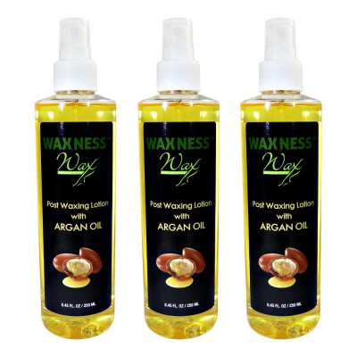 Post Waxing Argan Oil Lotion 8.45 oz / 250 ml Pack of 3